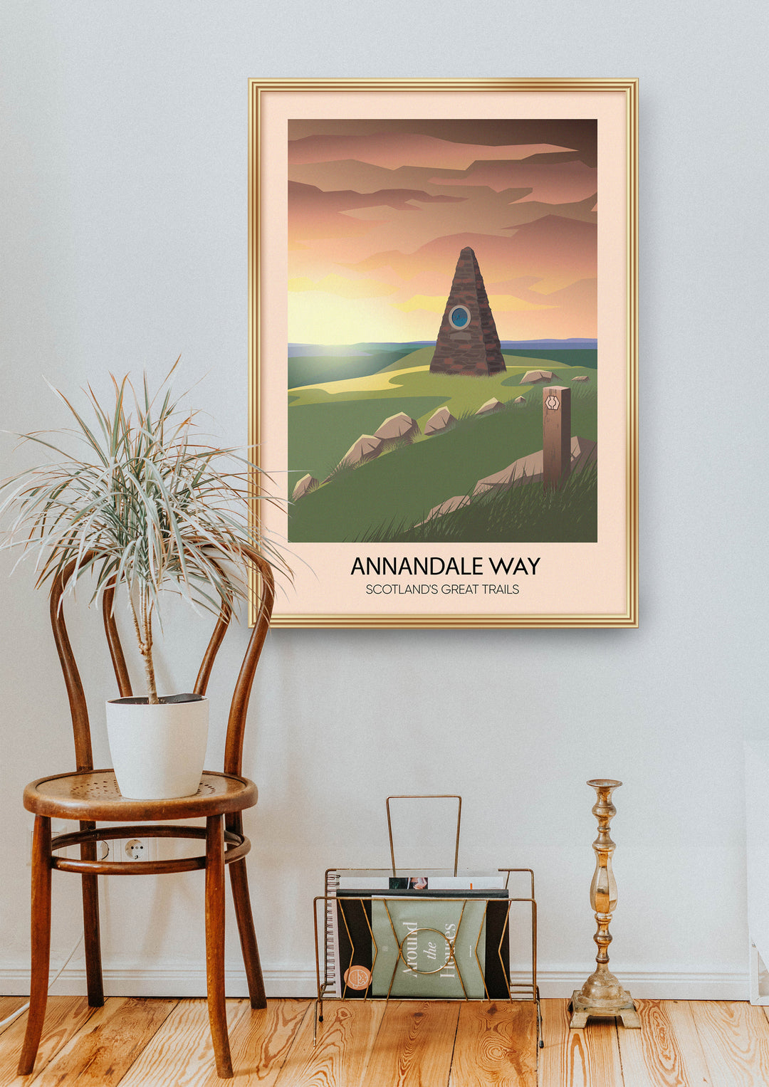 Annandale Way Scotland's Great Trails Poster