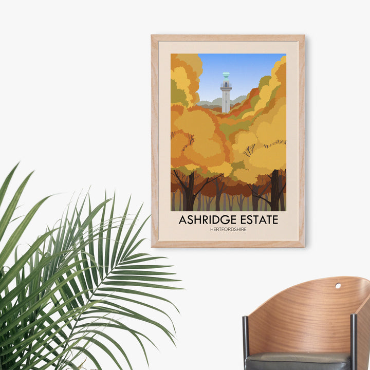 Ashridge Estate Travel Poster