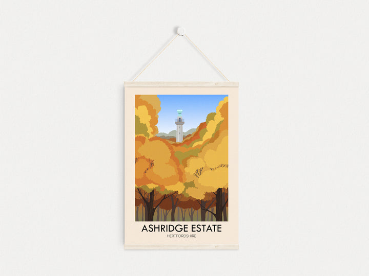 Ashridge Estate Travel Poster