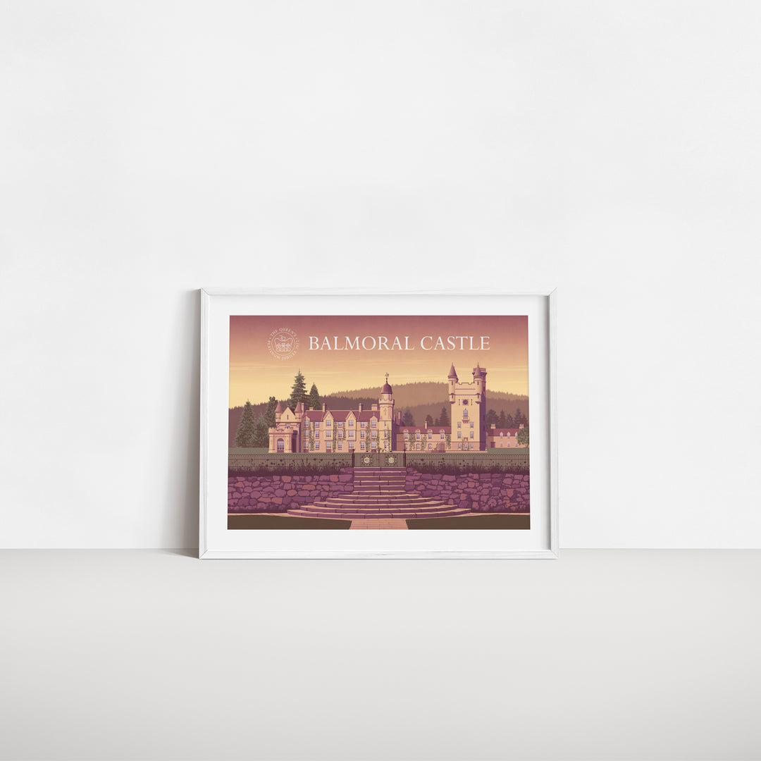 Balmoral Castle Poster - The Queen's Platinum Jubilee 2022