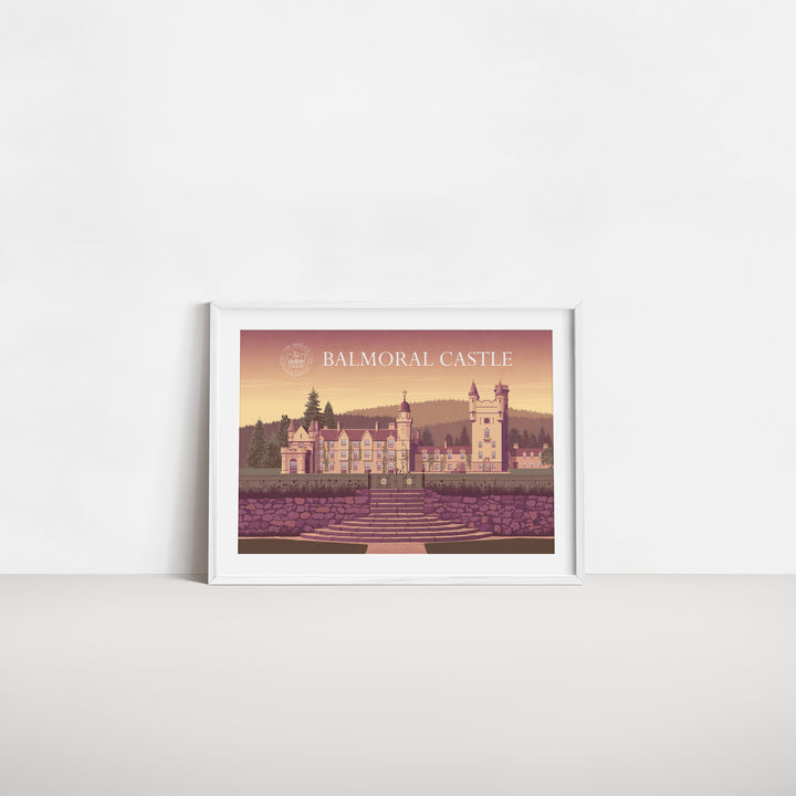 Balmoral Castle Poster - The Queen's Platinum Jubilee 2022