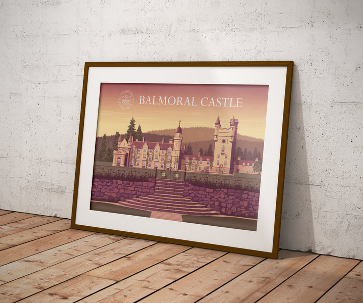 Balmoral Castle Poster - The Queen's Platinum Jubilee 2022