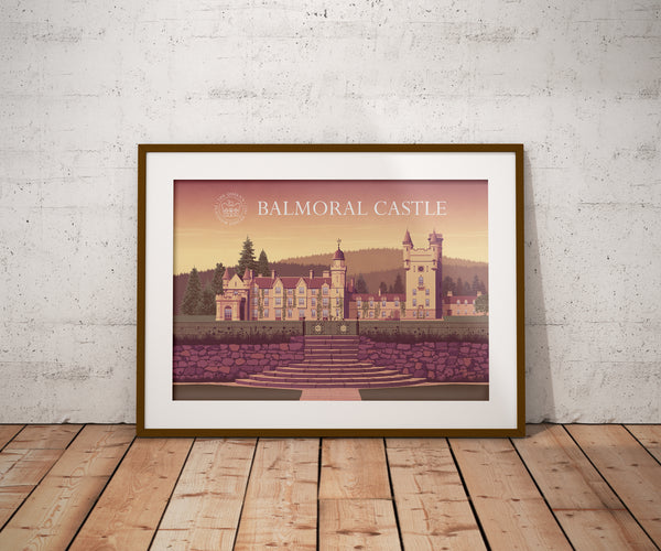Balmoral Castle Poster - The Queen's Platinum Jubilee 2022