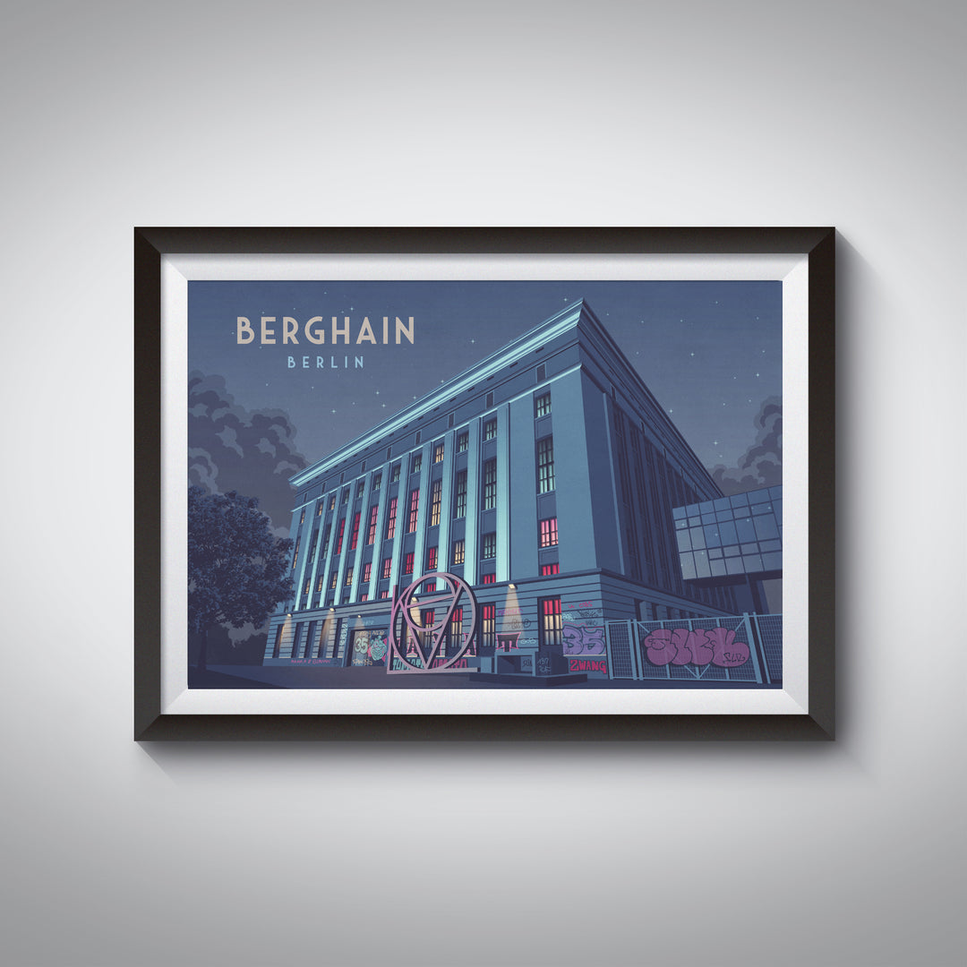 Berghain Nightclub Poster