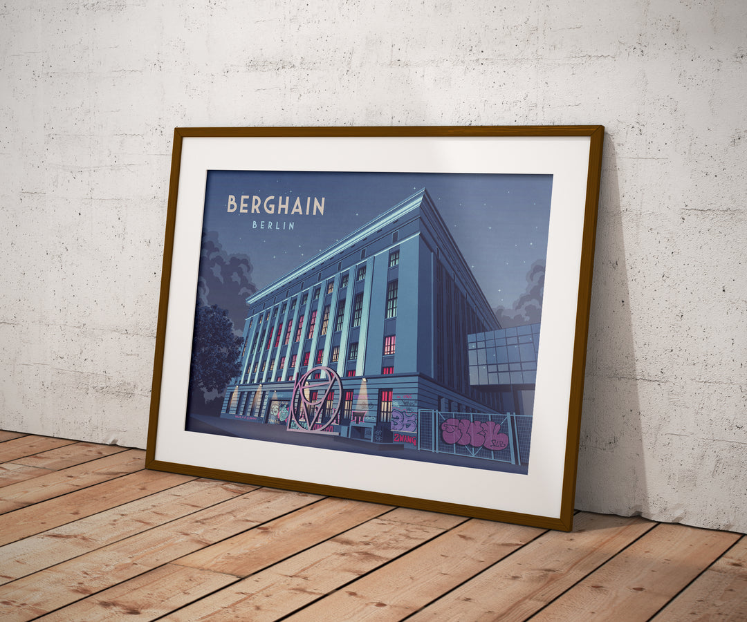 Berghain Nightclub Poster