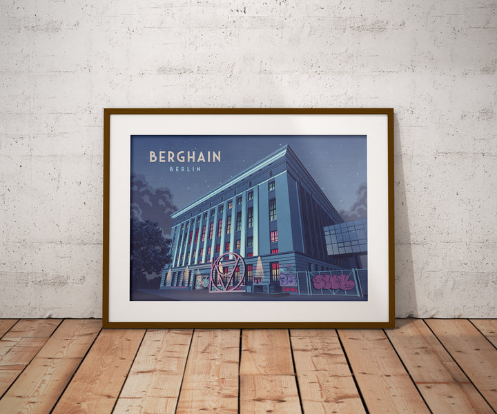 Berghain Nightclub Poster