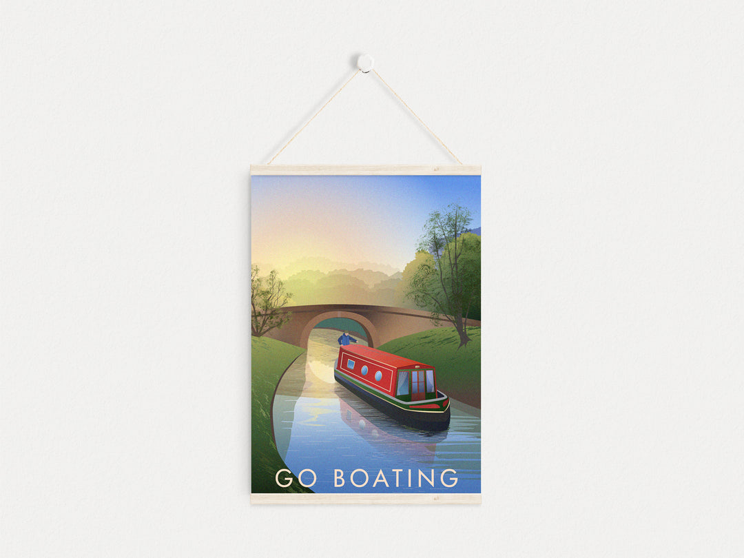 Go Boating Travel Poster