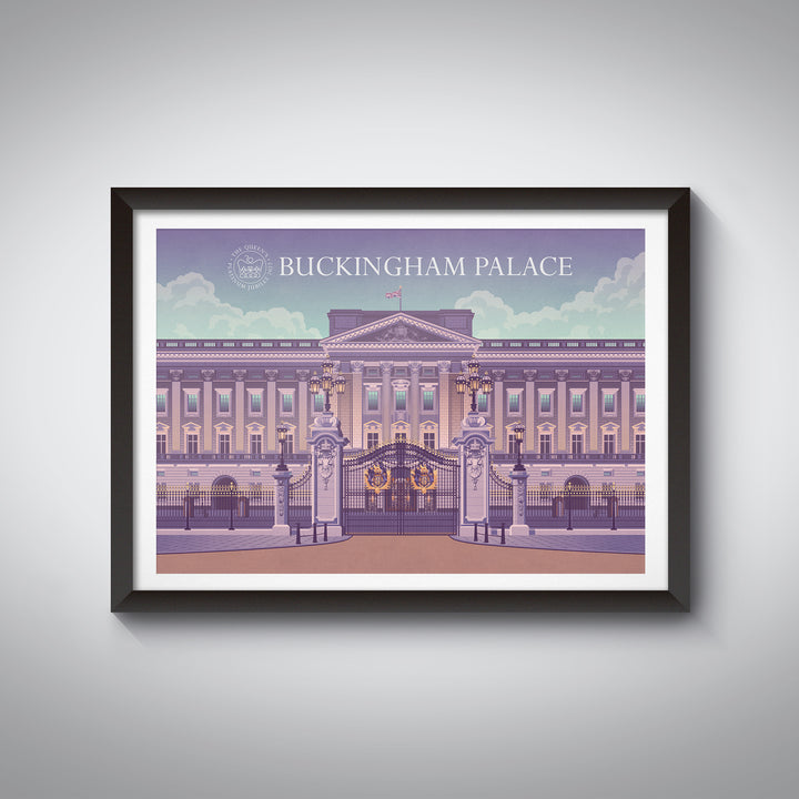 Buckingham Palace Poster - The Queen's Platinum Jubilee 2022