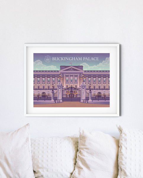 Buckingham Palace Poster - The Queen's Platinum Jubilee 2022