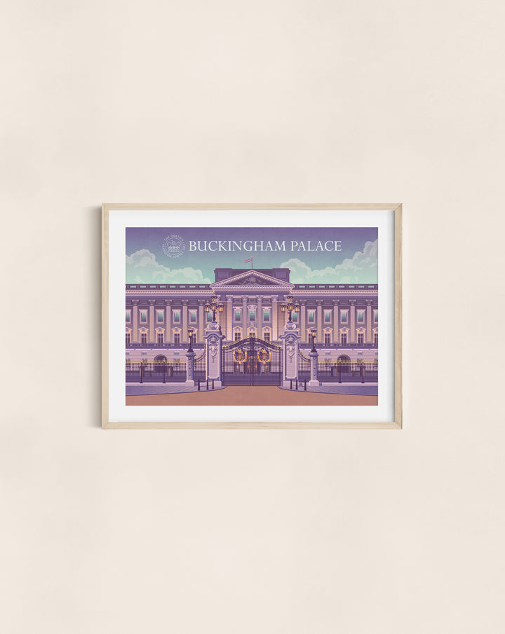 Buckingham Palace Poster - The Queen's Platinum Jubilee 2022