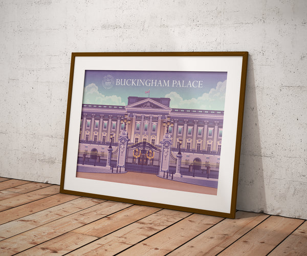 Buckingham Palace Poster - The Queen's Platinum Jubilee 2022