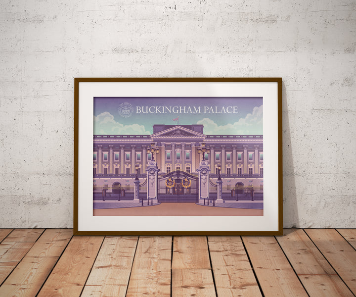 Buckingham Palace Poster - The Queen's Platinum Jubilee 2022