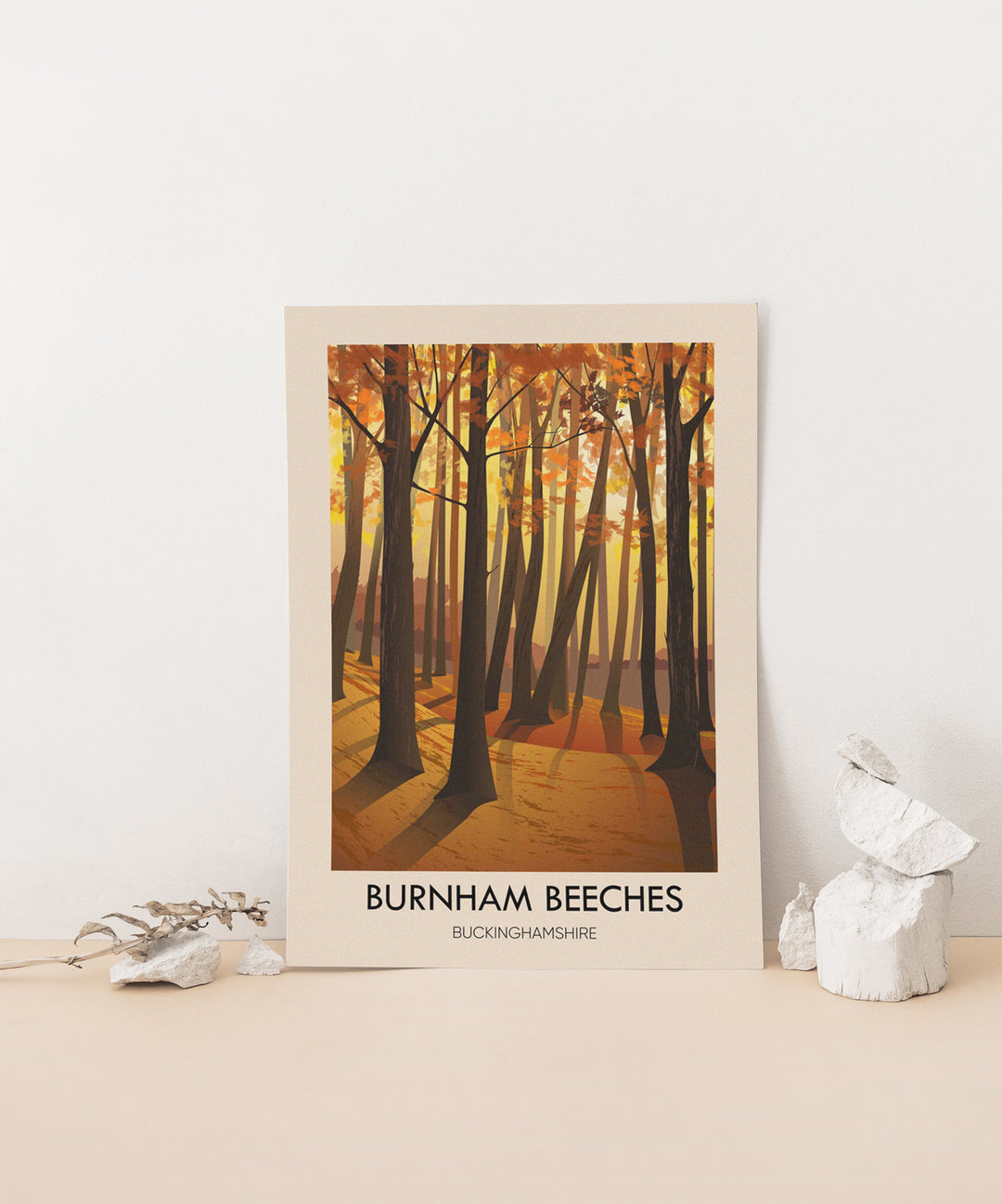 Burnham Beeches Travel Poster