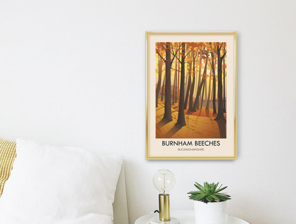 Burnham Beeches Travel Poster