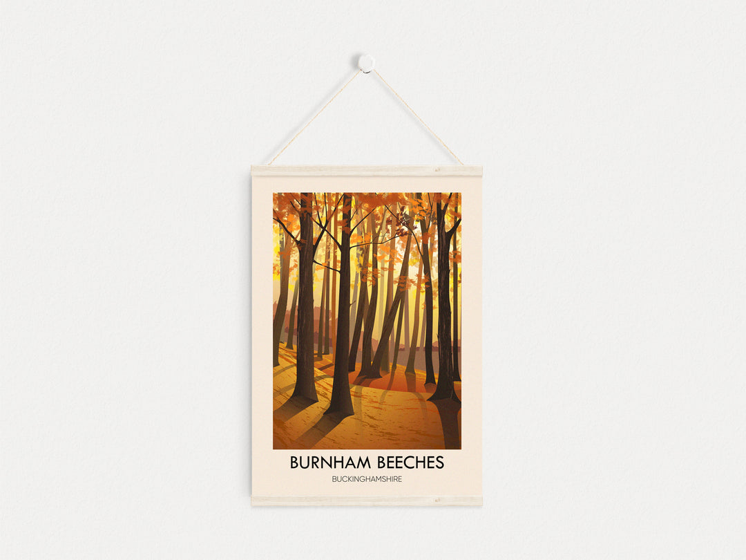 Burnham Beeches Travel Poster