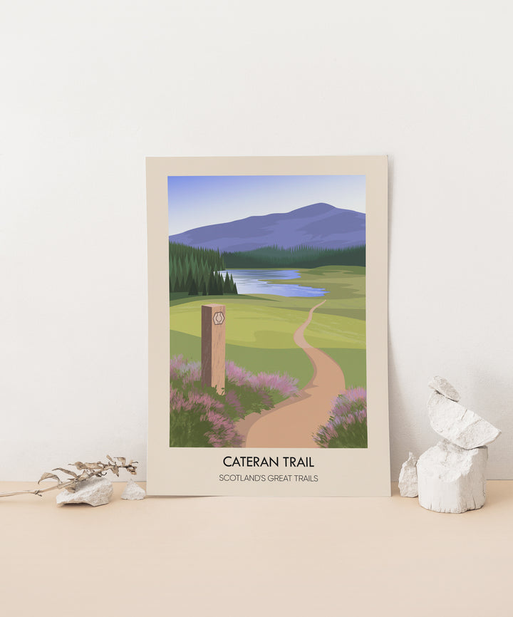 Cateran Trail Scotland's Great Trails Poster