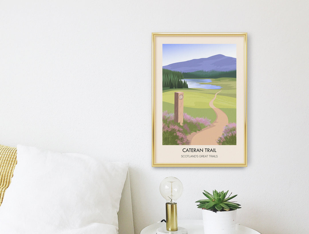 Cateran Trail Scotland's Great Trails Poster