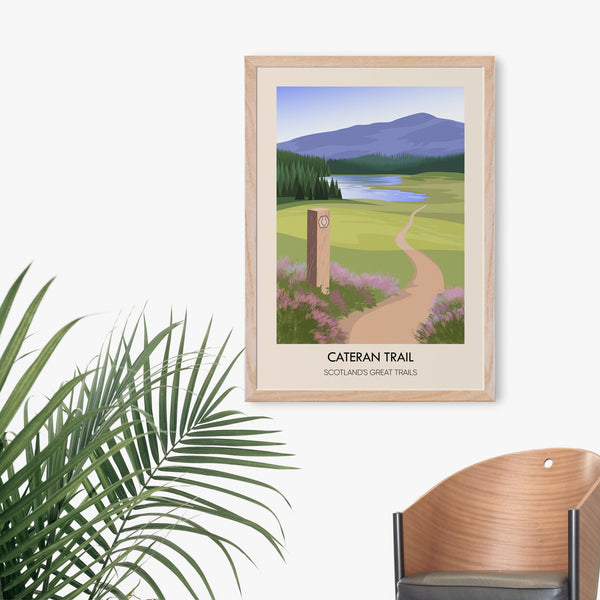Cateran Trail Scotland's Great Trails Poster