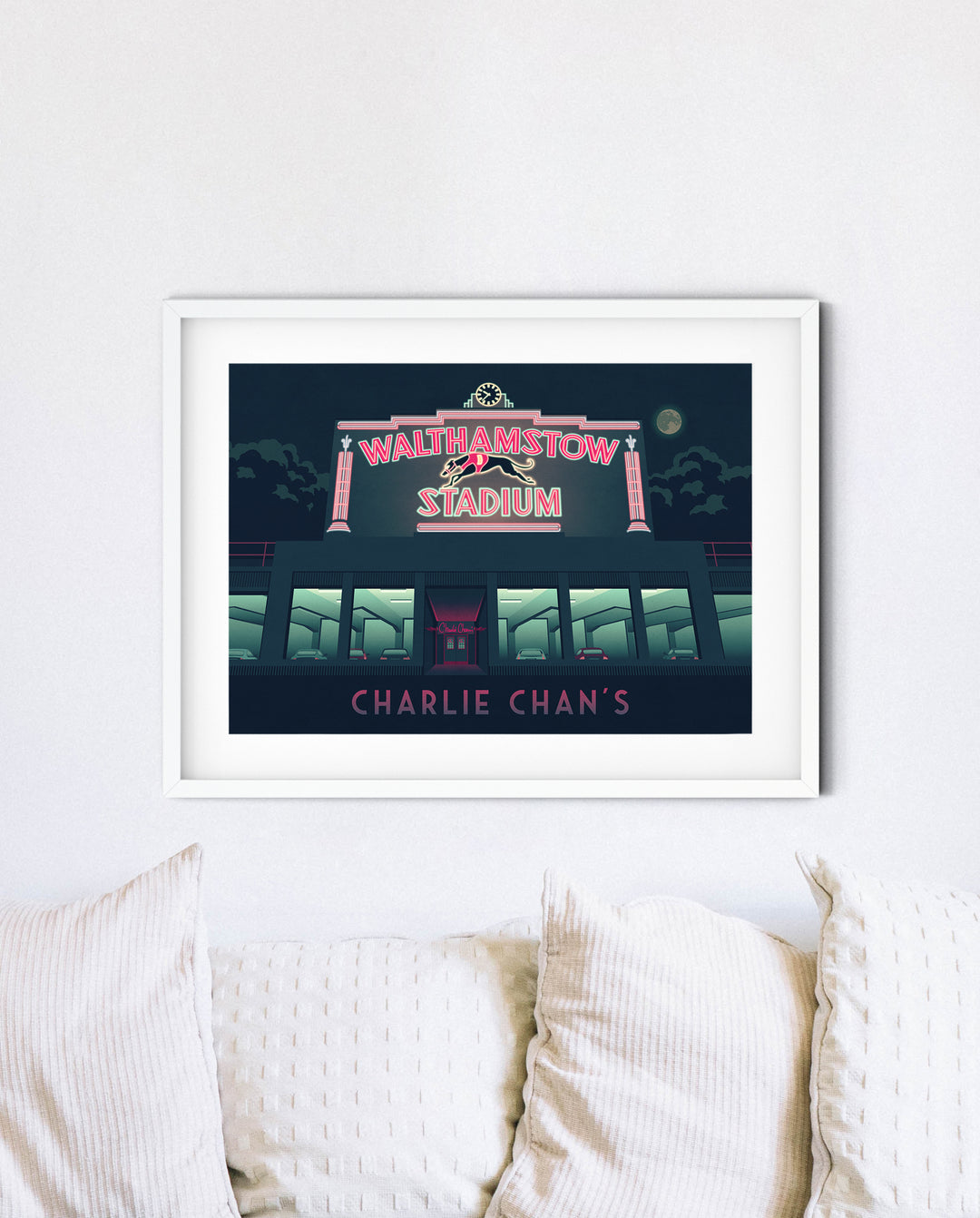 Charlie Chan's Nightclub Walthamstow Travel Poster