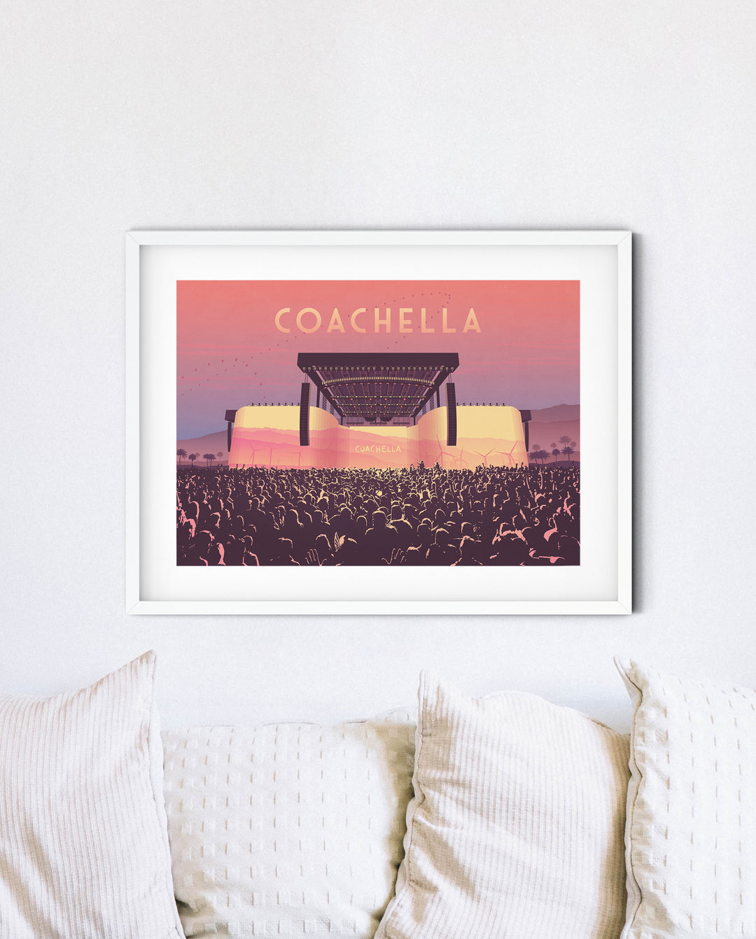 Coachella Music Festival California Poster