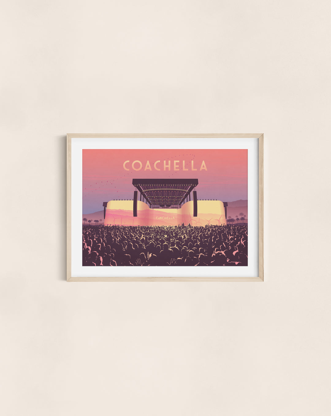 Coachella Music Festival California Poster