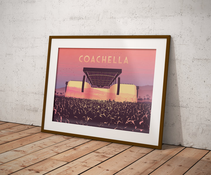 Coachella Music Festival California Poster