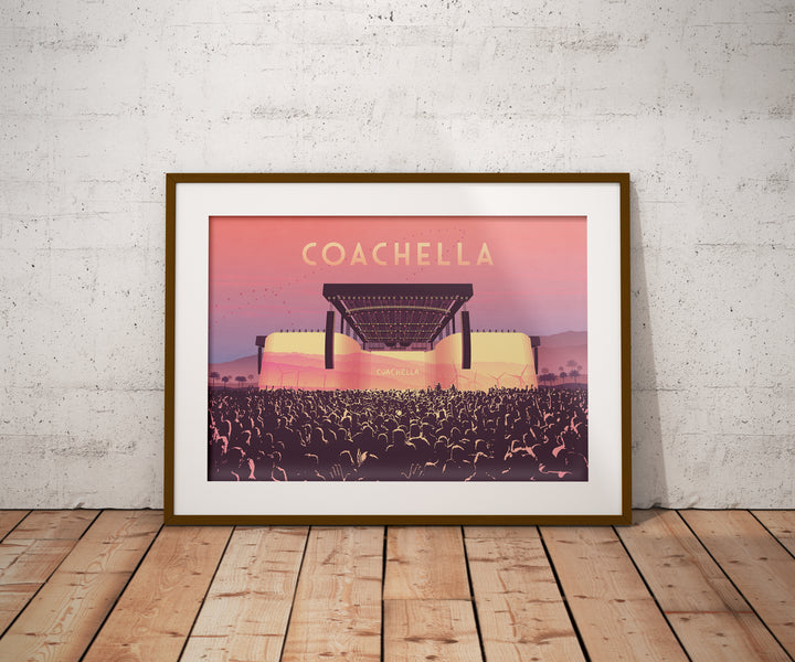 Coachella Music Festival California Poster