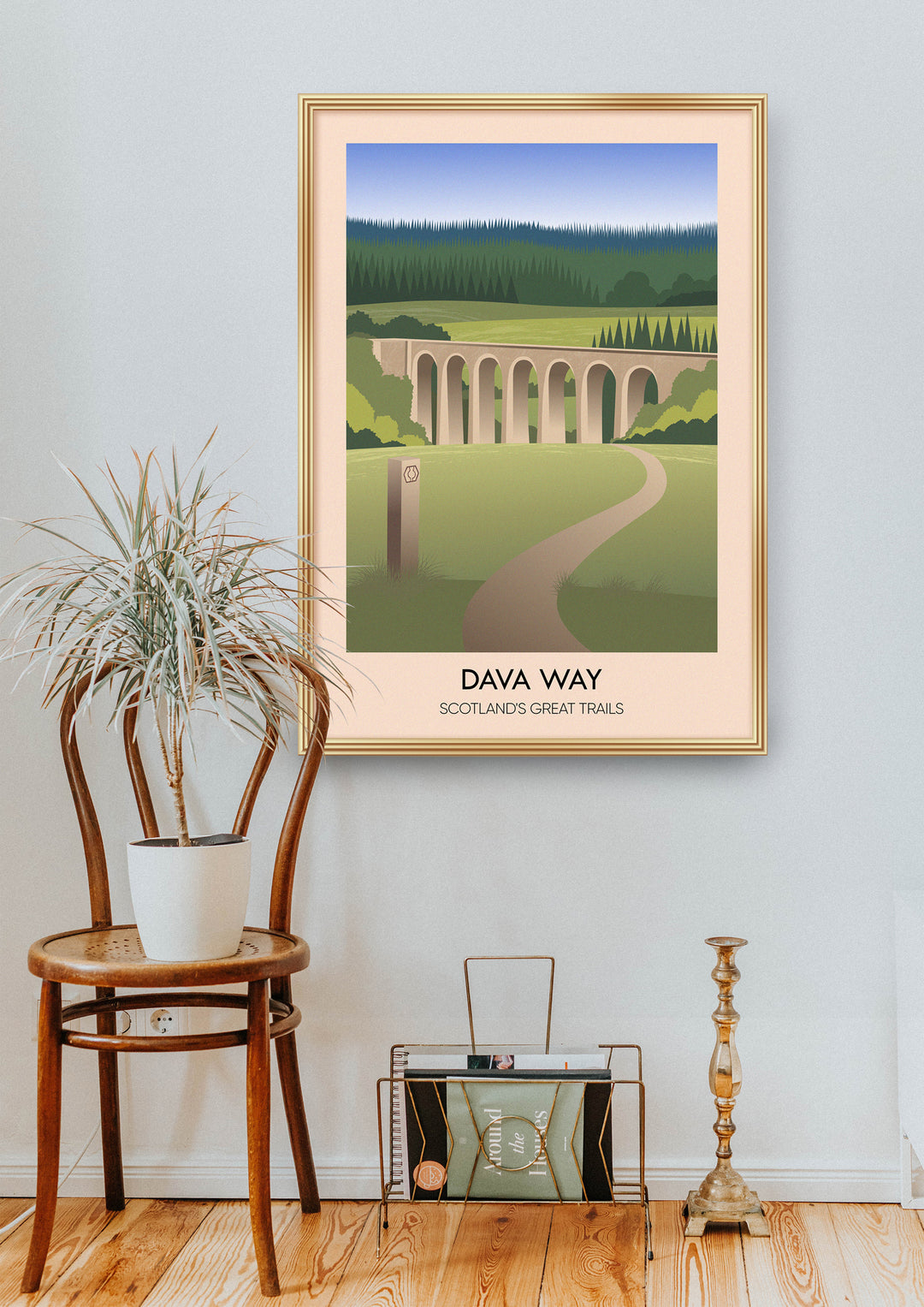 Dava Way Scotland's Great Trails Poster