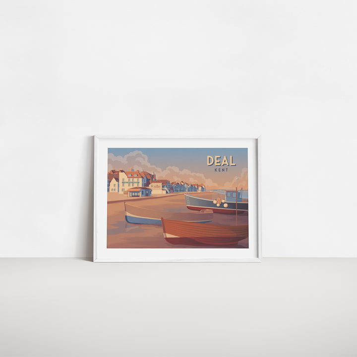 Deal Seaside Travel Poster