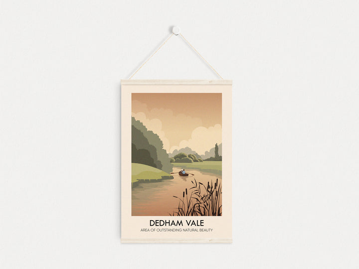 Dedham Vale AONB Travel Poster