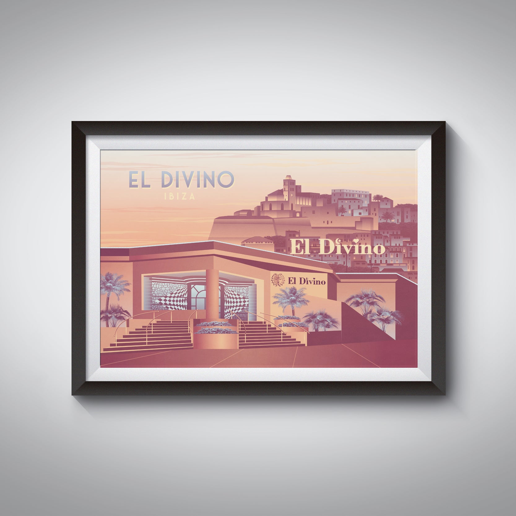 El Divino Ibiza Poster