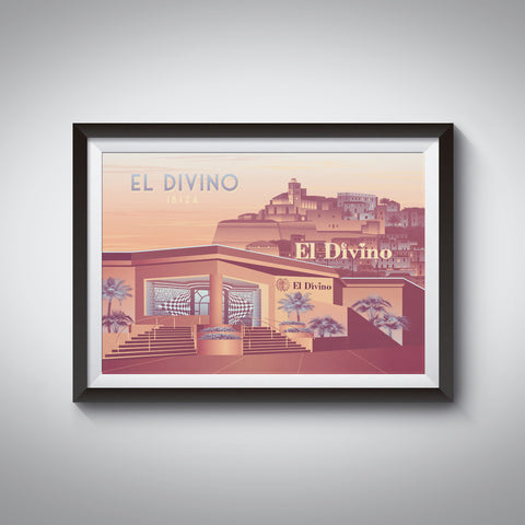 El Divino Ibiza Poster