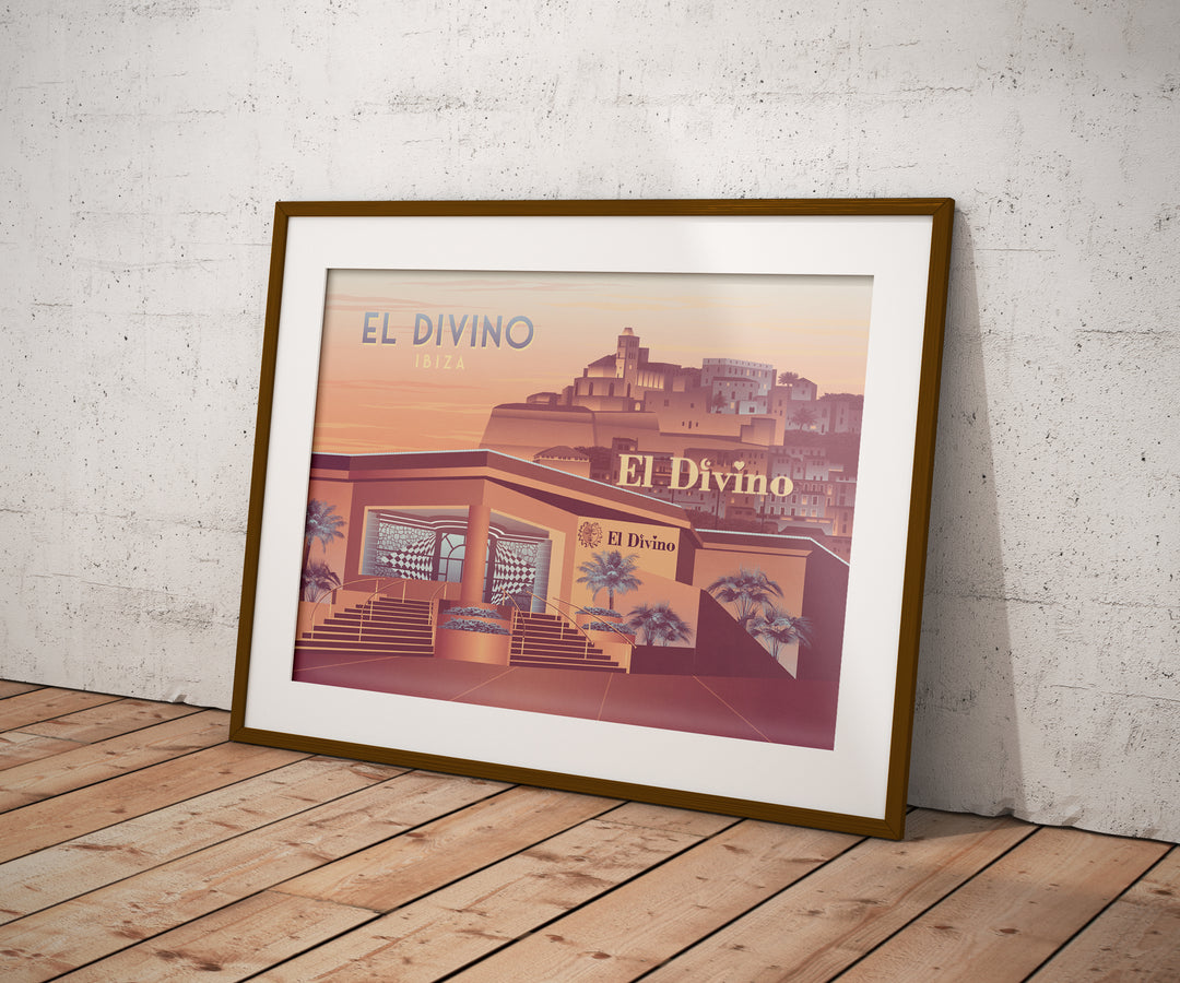 El Divino Ibiza Poster