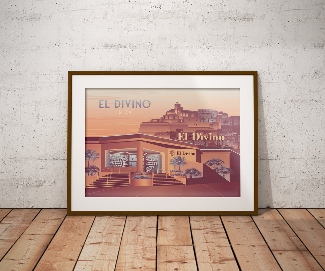 El Divino Ibiza Poster