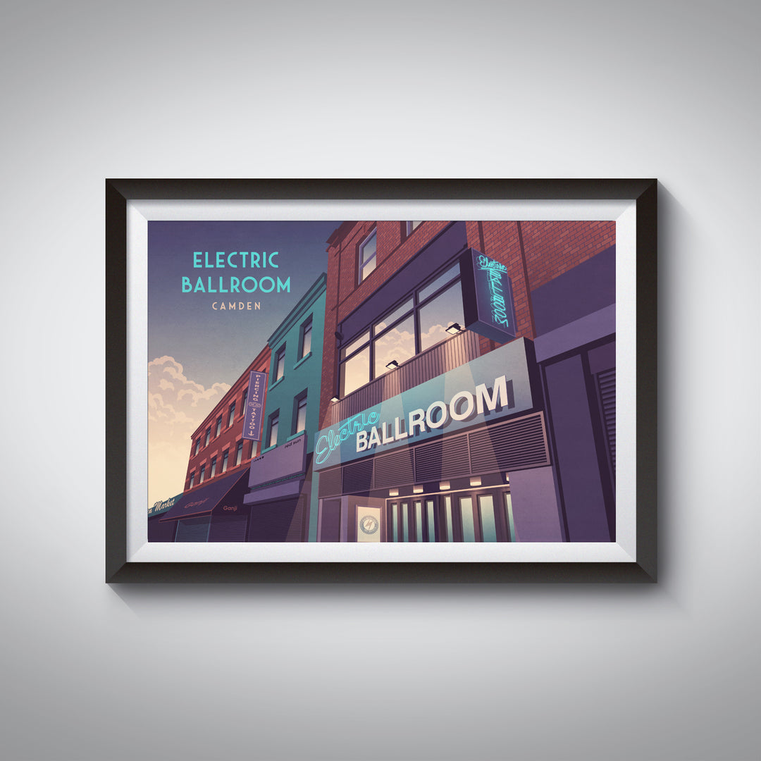 Electric Ballroom Camden London Travel Poster