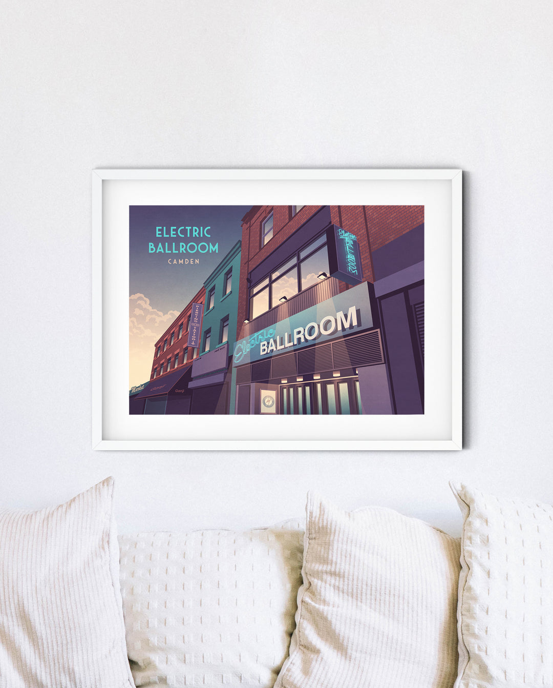 Electric Ballroom Camden London Travel Poster