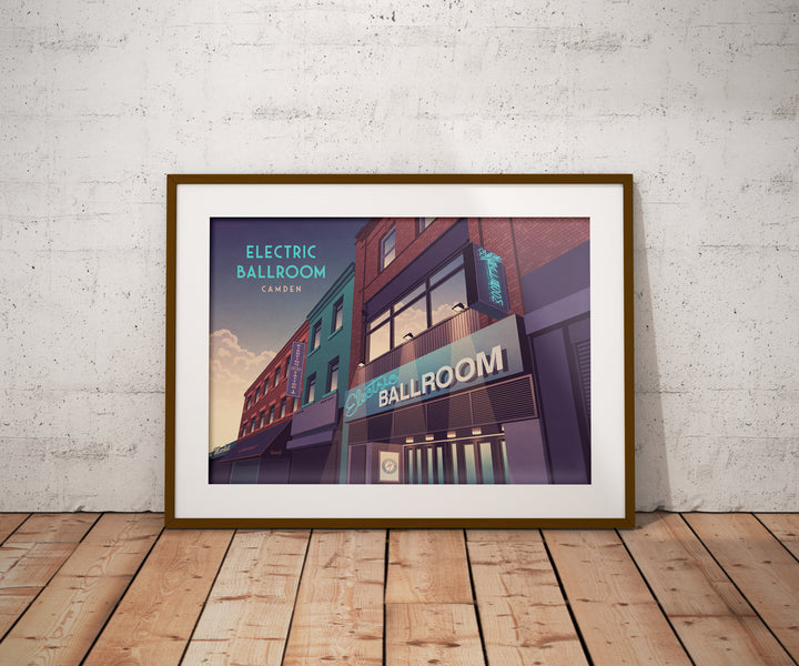 Electric Ballroom Camden London Travel Poster