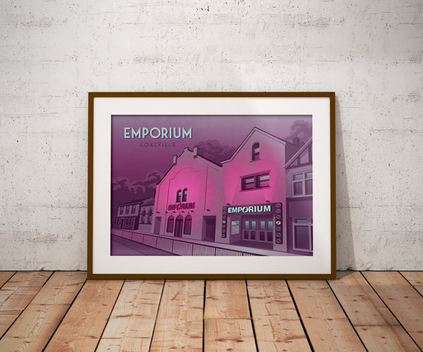 Emporium Coalville Nightclub Poster