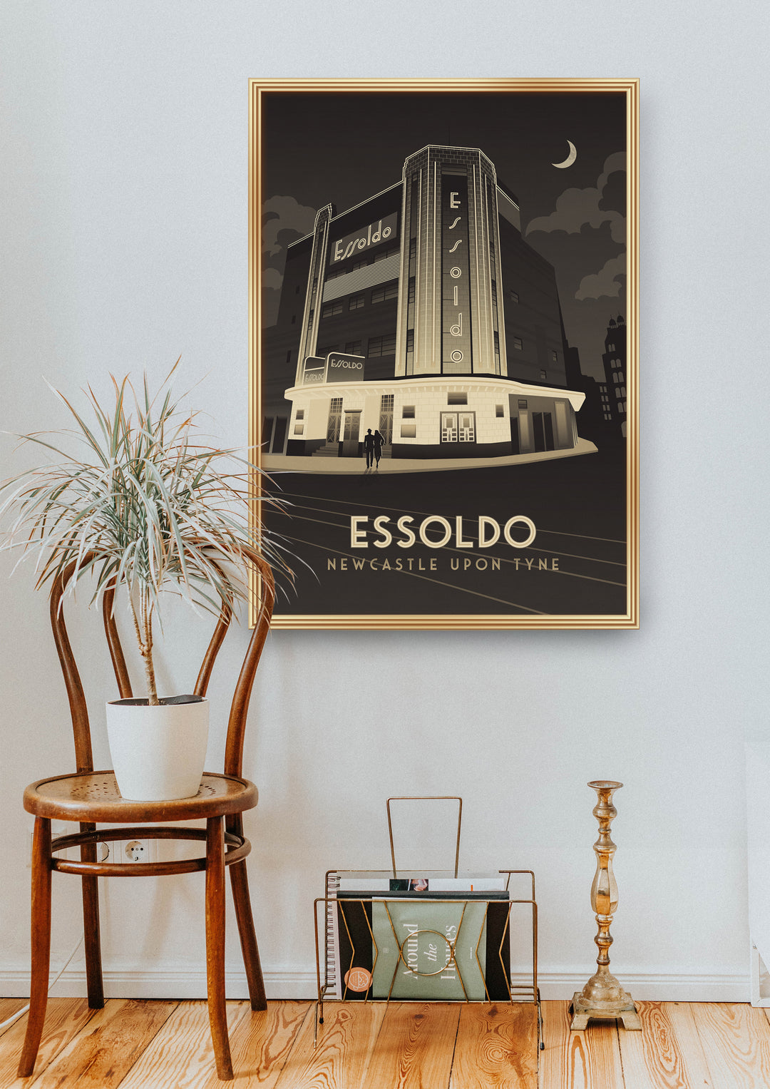 Essoldo Cinema Newcastle Travel Poster