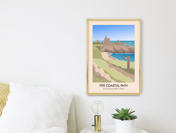 Fife Coastal Path Scotland's Great Trails Poster