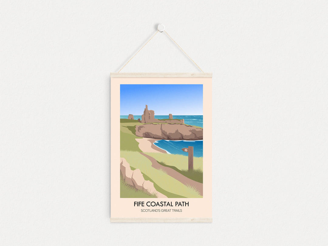 Fife Coastal Path Scotland's Great Trails Poster