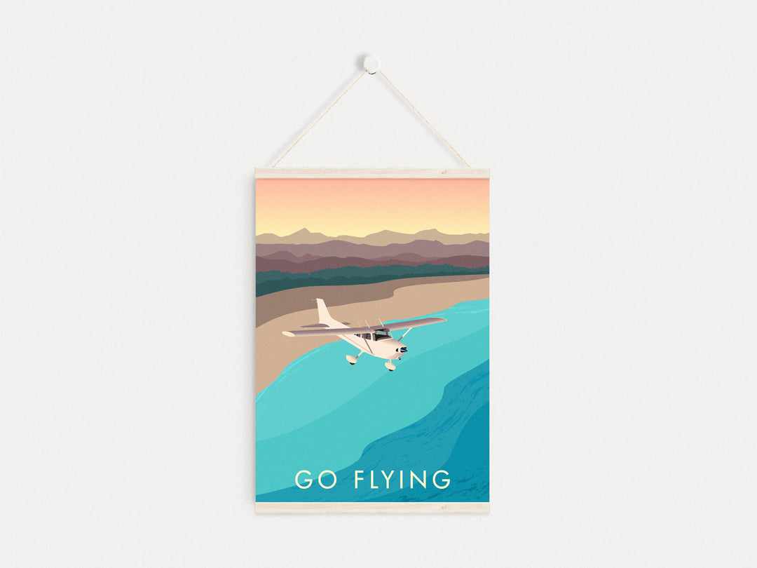 Go Flying Travel Poster