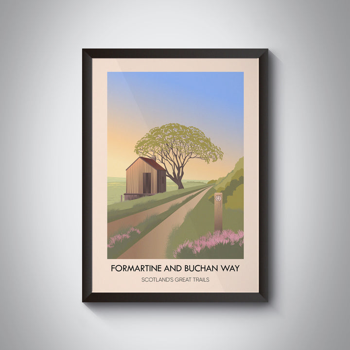 Formartine and Buchan Way Scotland's Great Trails Poster