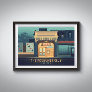 Four Aces Club Dalston Poster