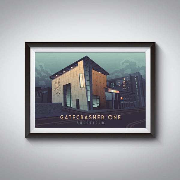 Gatecrasher One Sheffield Nightclub Poster