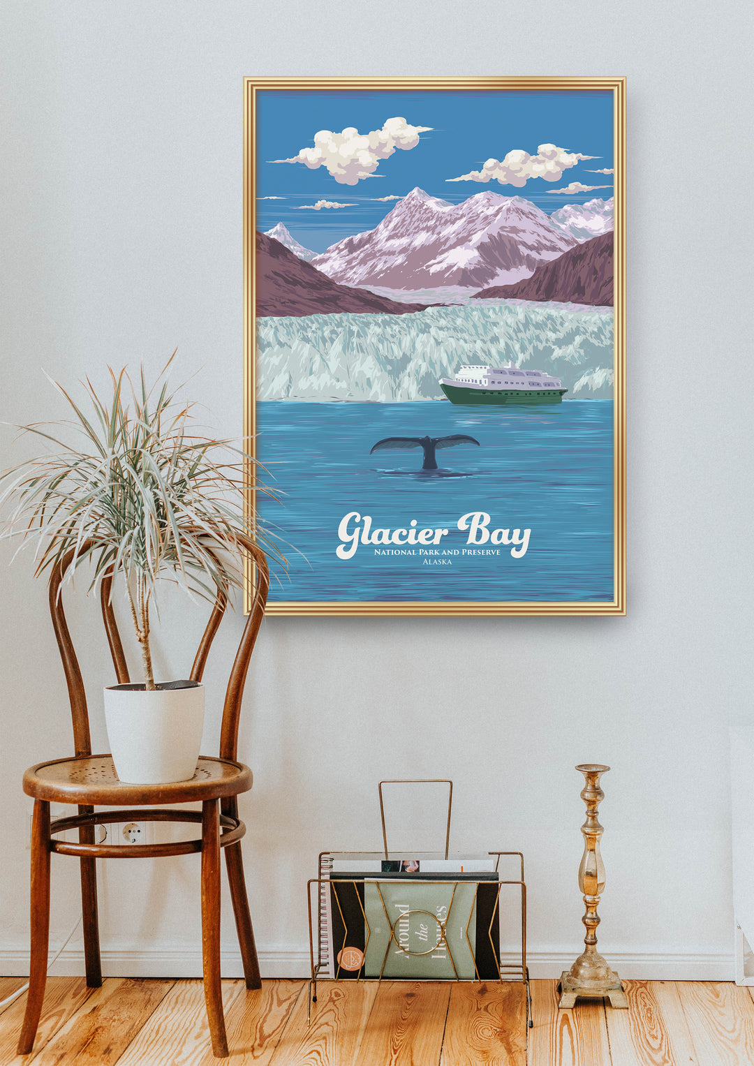 Glacier Bay National Park and Preserve Travel Poster