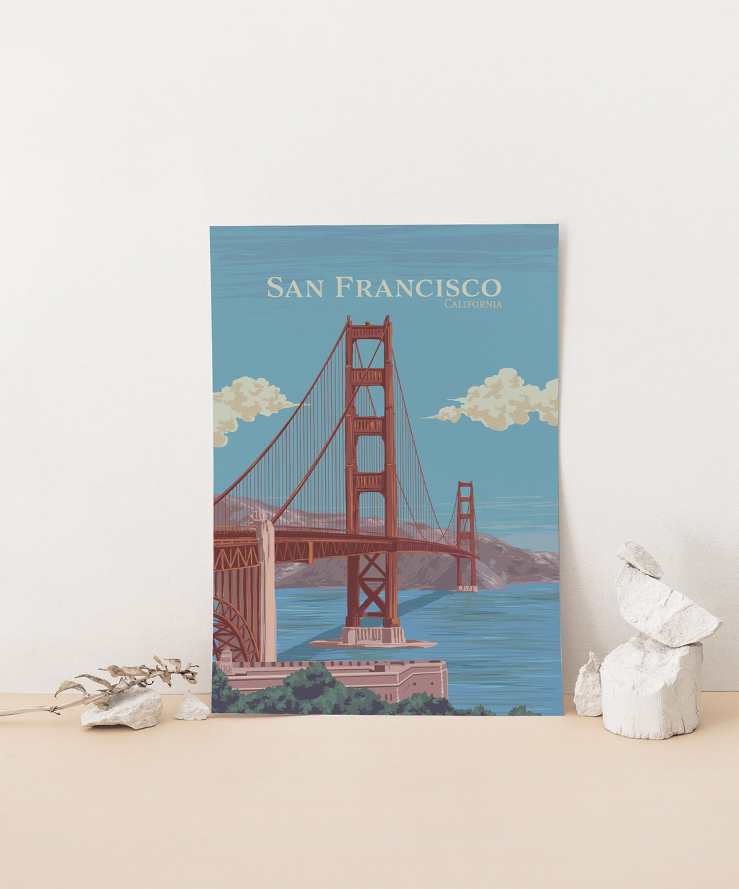 San Francisco Travel Poster