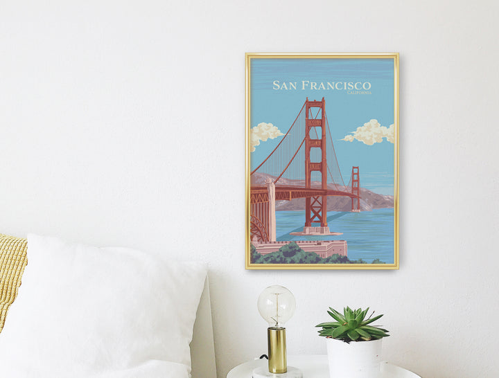 San Francisco Travel Poster