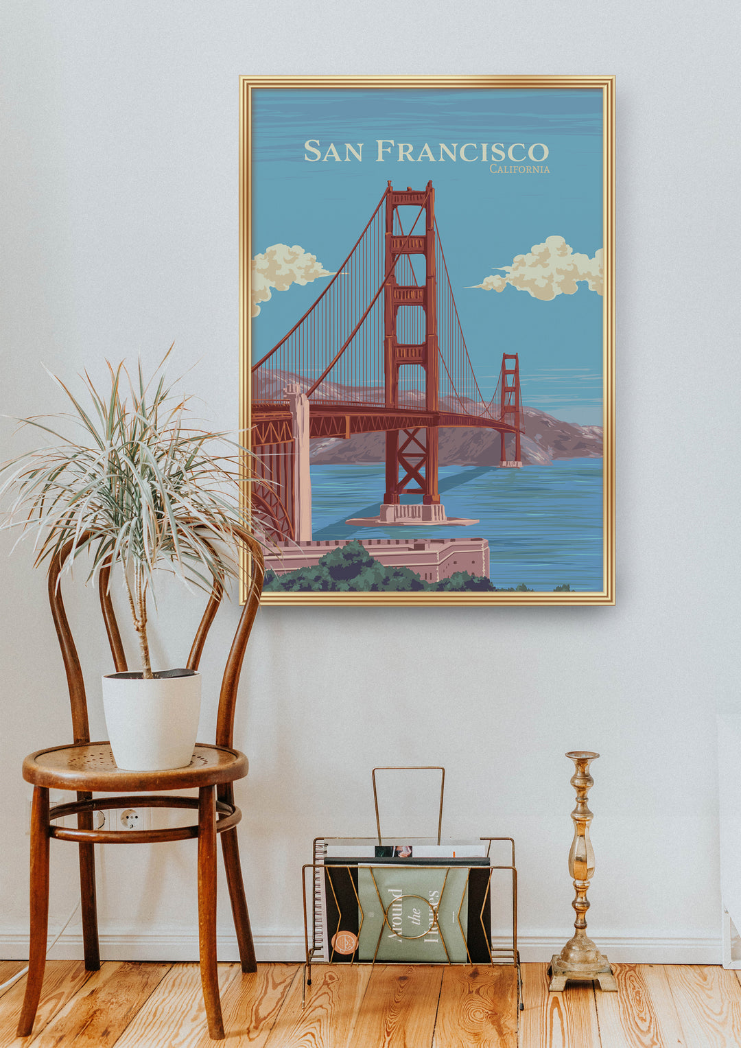 San Francisco Travel Poster