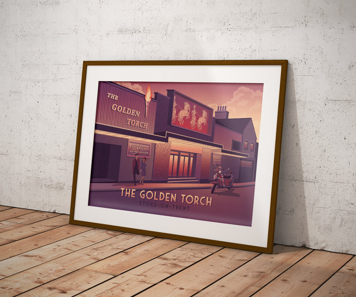 Golden Torch Nightclub Poster